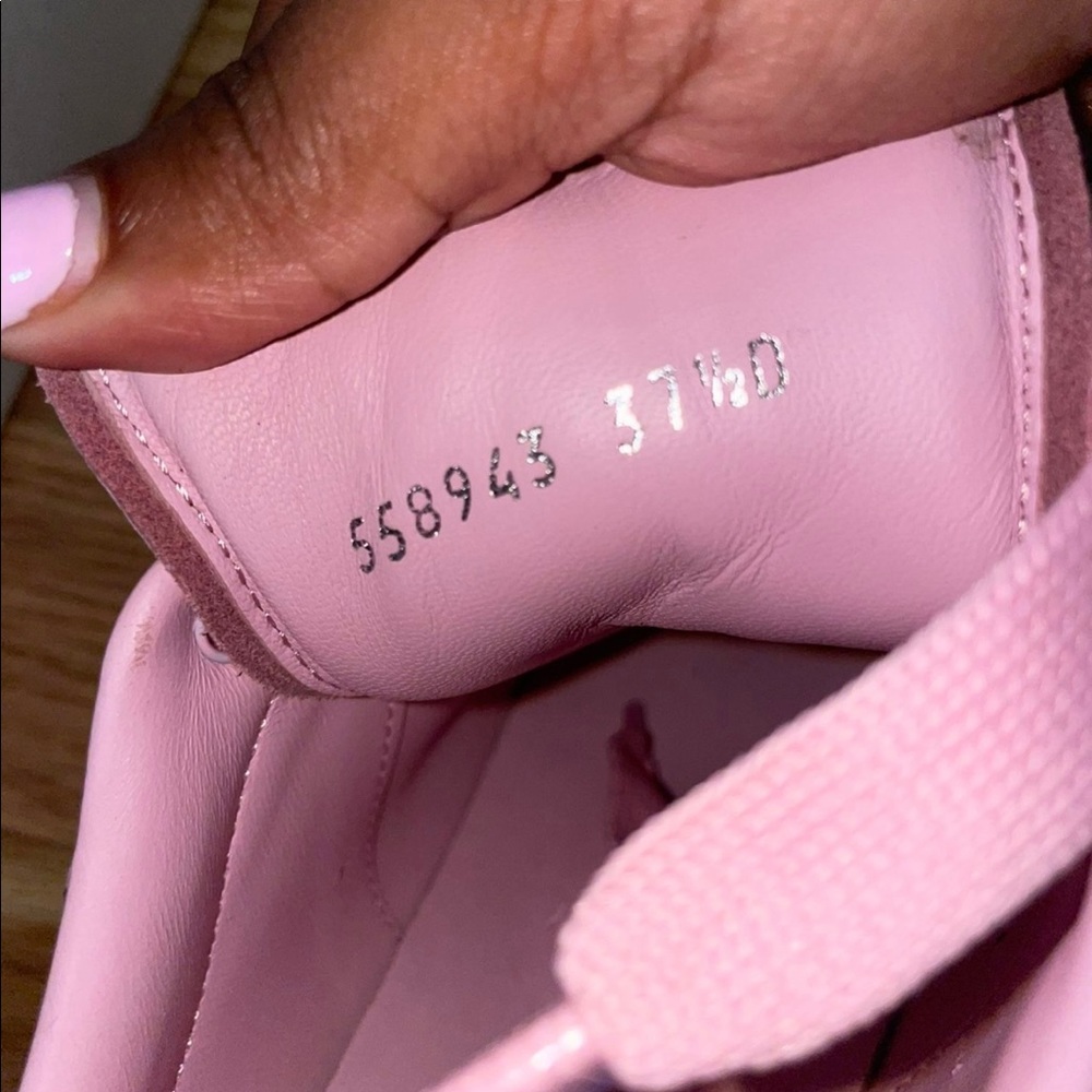 Light pink Alexander McQueens slightly worn (3 times)